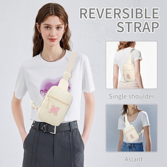 Adorable Personalized Kids Crossbody Sling Bag - Trendy Girls Fanny Pack - Picture 3 of 7